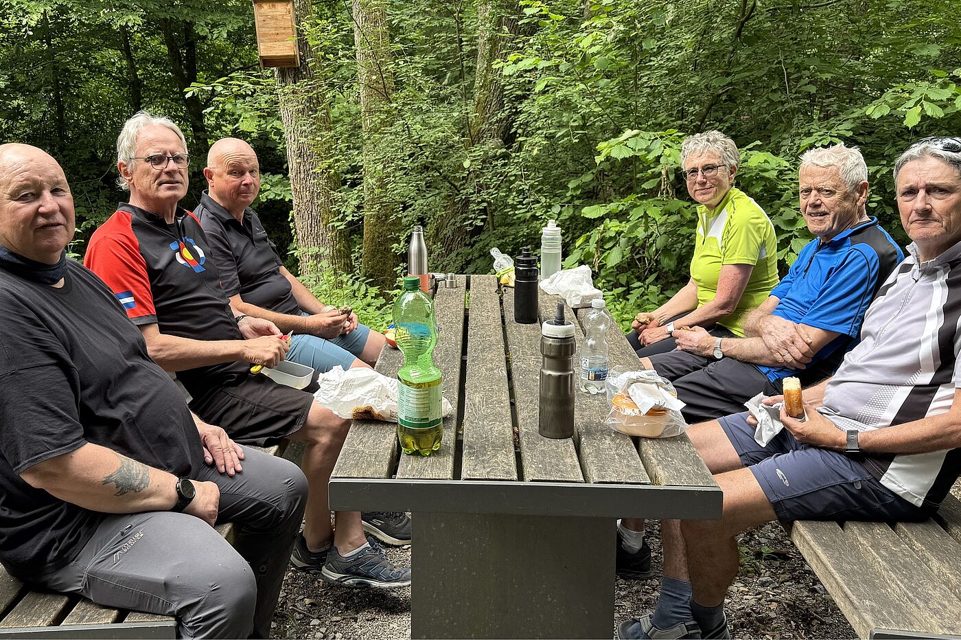Ein schattiges Versperplätzle im Schurwald