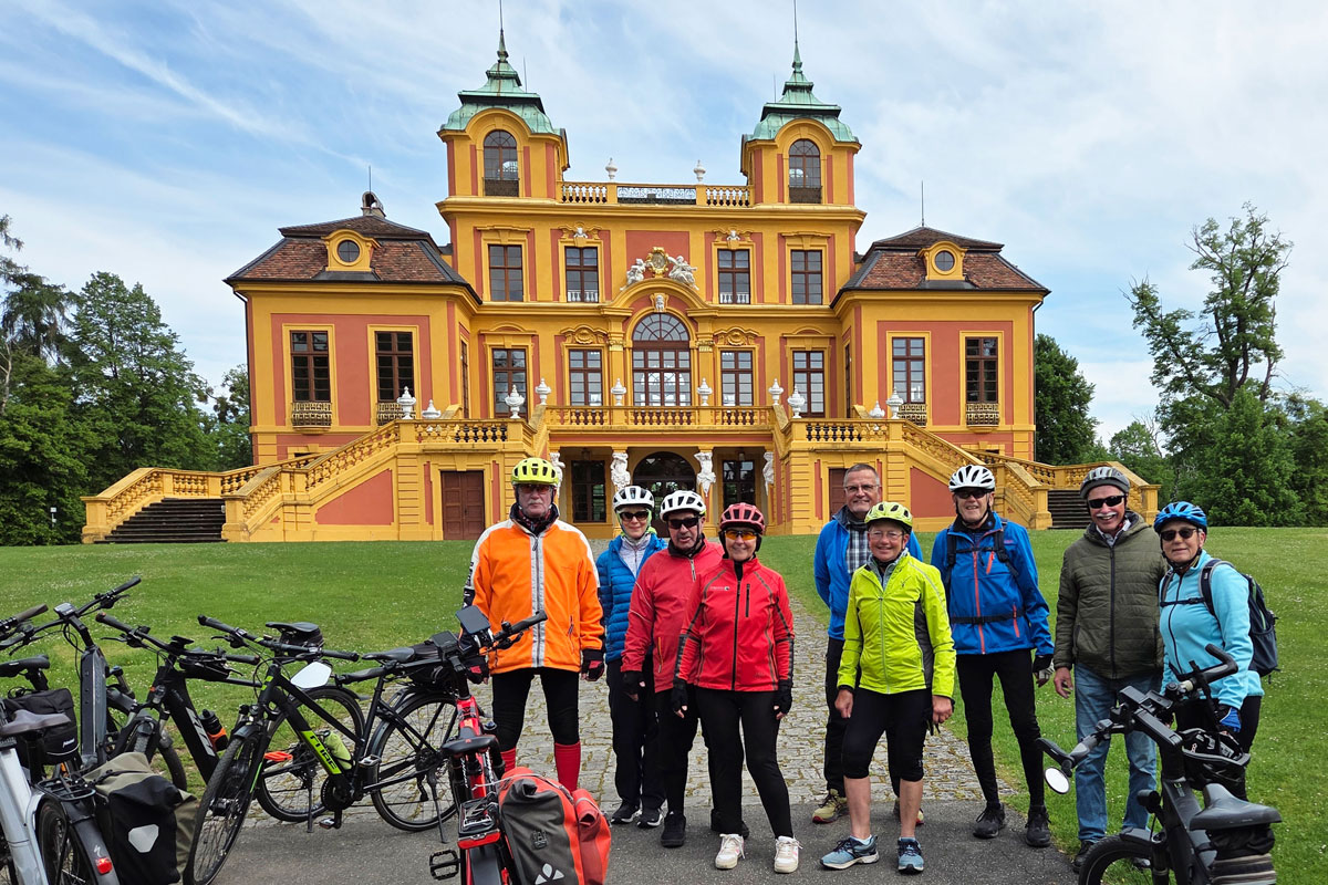 Das Schloss Favorite in Ludwigsburg